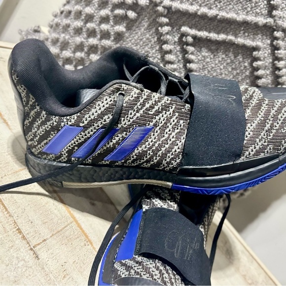 adidas Other - Adidas James Harden Vol. 3 Black Active Blue Tiger-Size: 10.5